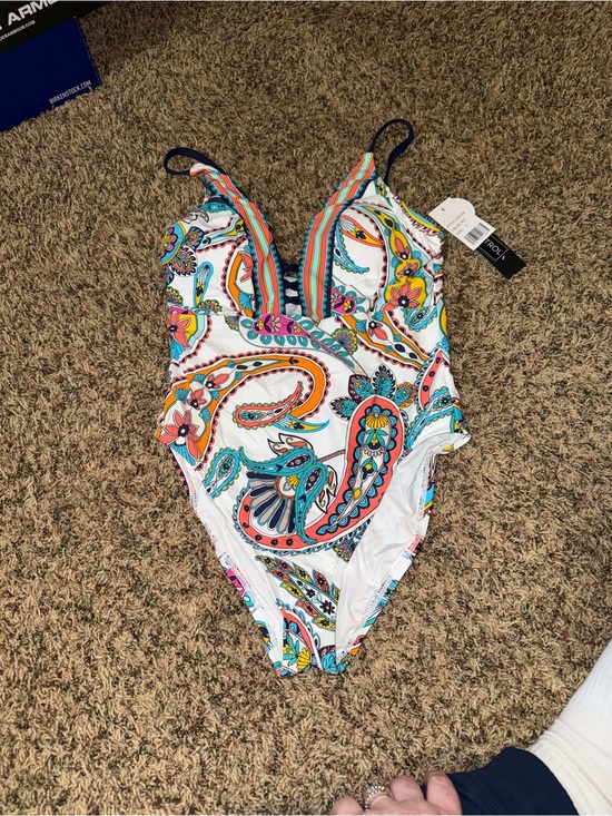 La Blanca Other - NWT! La Blanca One Piece Pave the Way Paisley Swimsuit - Size 8 (MSRP $135)